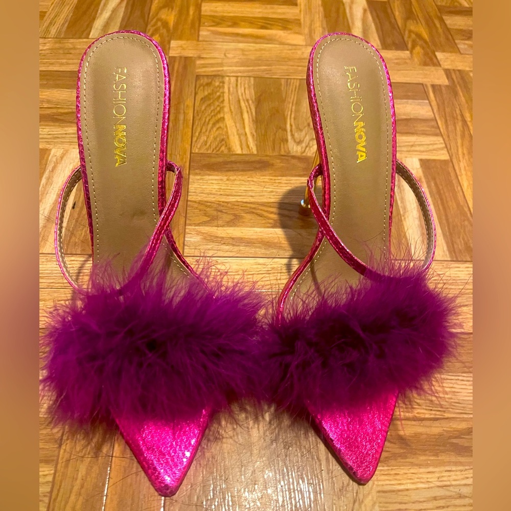 Pink And furry!